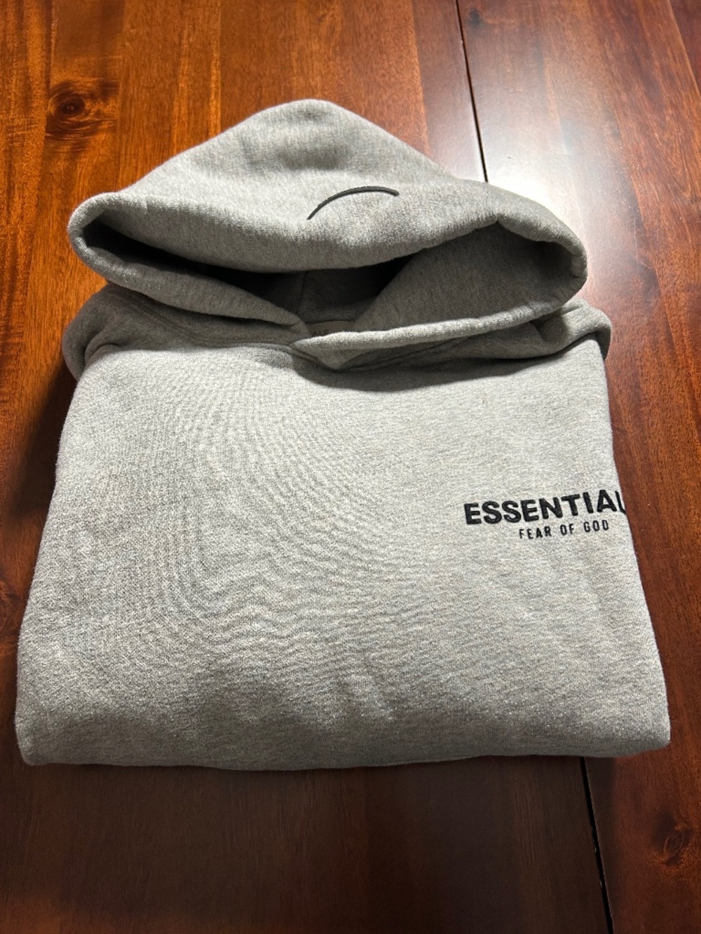 Fear of God Essentials Hoodie | Dark Oatmeal | Size XS